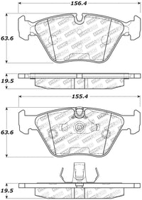 StopTech Performance 06-09 BMW M3/Z4 (E86/E89) Front Brake Pads