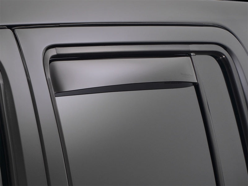 WeatherTech 04-08 Acura TSX Rear Side Window Deflectors - Dark Smoke