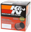 K&N Replacement Round Filter Open Top 3.594in IS Dia 5in OS Dia 6.344in Height for Citroen/Peugeot