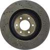 StopTech 92-02 Dodge Viper Drilled Front Right Cryo Rotor