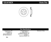 StopTech 07-13 Lexus ES 250/ES 300/ ES330/ES350 Drilled Sport CRYO Brake Rotor