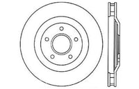 StopTech Power Slot 97-04 Chevy Corvette / 04 & 08 Cadillac XLR/XLR-V Front Right Drilled Rotors