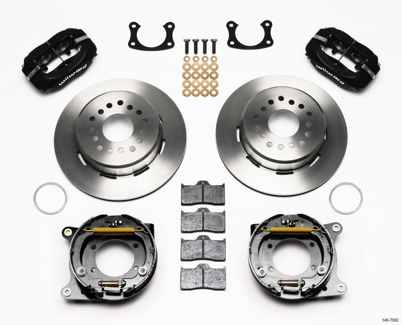 Wilwood Forged Dynalite P/S Park Brake Kit New Big Ford 2.36in Offset