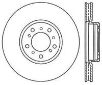StopTech Power Slot BMW (E46) Front Left Cryo Slotted Rotor