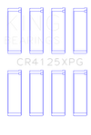 King Subaru EJ20/EJ22/EJ25 (Suites 52mm Journal Size).0.5 Oversized Tri-Metal Perf Rod Bearing Set