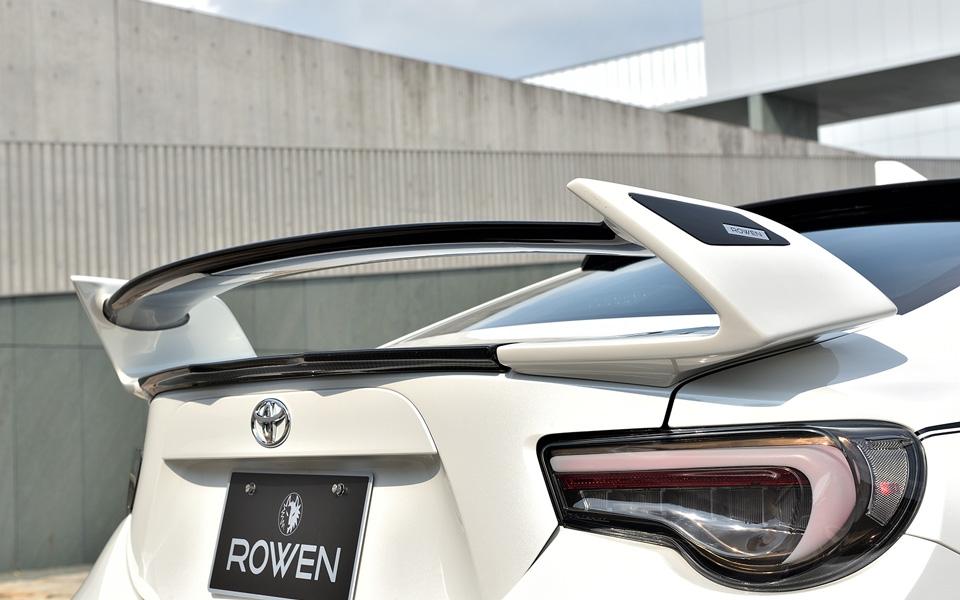 Rowen Japan Rear Wing - Toyota FT86 / FRS Subaru BRZ