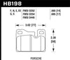 Hawk 87-89 Porsche 924 2.5L S Rear ER-1 Brake Pads