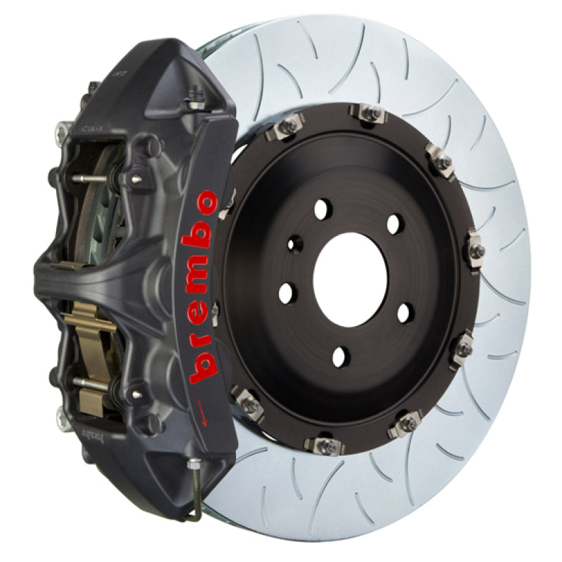 Brembo 10-16 E63 AMG/12-18 CLS63 AMG Fr GTS BBK 6 Pist Cast 405x34 2pc Rotor Slotted Type3-Black HA
