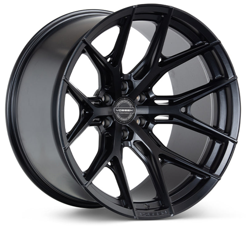 Vossen HF6-4 22x9.5 / 6x139.7 / ET20 / Deep Face / 106.1 - Satin Black Wheel