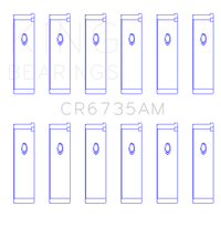 King Engine Bearings Mitsubishi 6G74 3000GT/Dodge Stealth (Size 0.25) Performance Rod Bearing Set