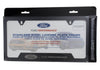 Ford Racing Stainless Steel Ford Performance License Plate Frame - Black