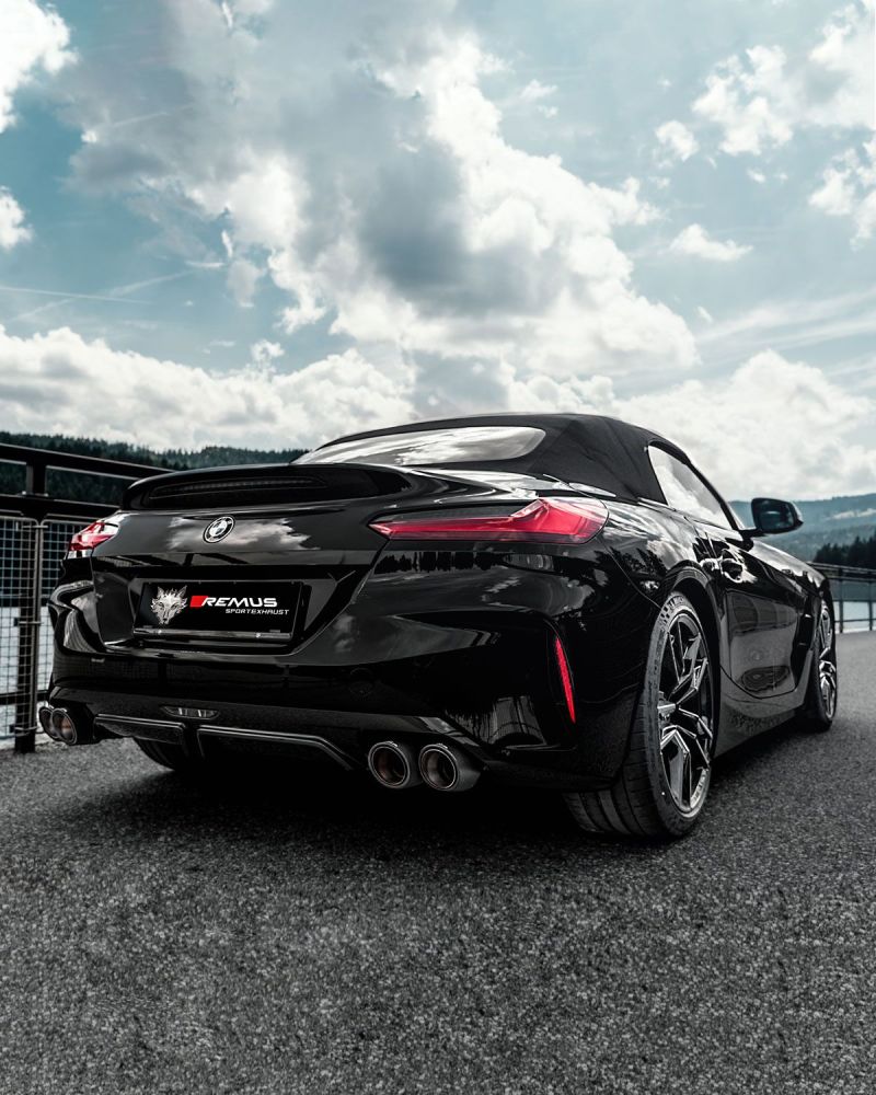 Remus 2018 BMW Z4 M40I Roadster 3.0L Turbo (B58B30C R6 w/GPF) Axle Back Exhaust (Tail Pipes Req)