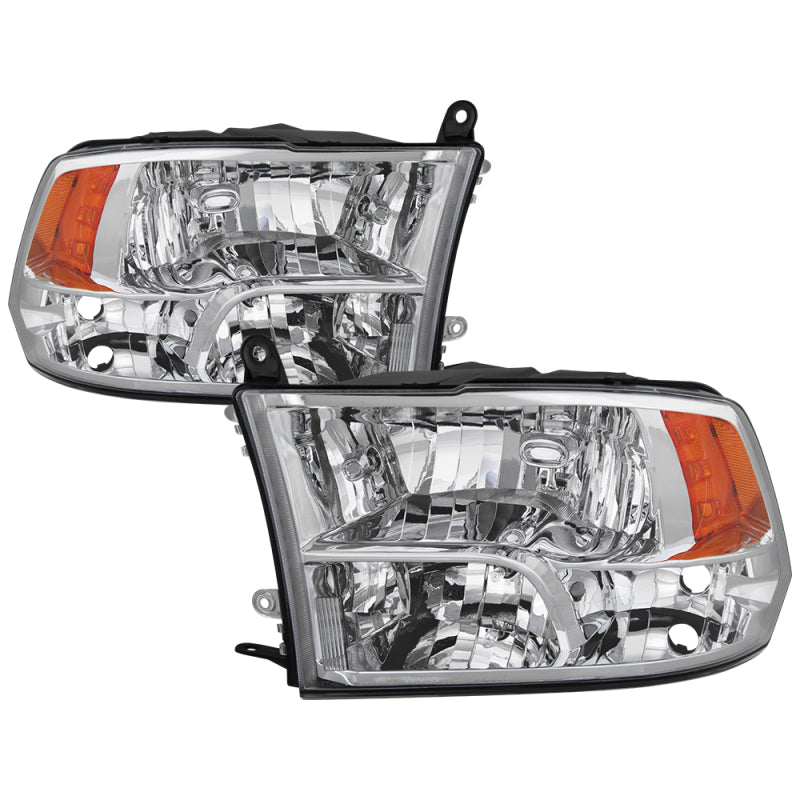 xTune Dodge Ram 1500 09-17 (Non-LED) OEM Style Headlights - OEM Chrome HD-JH-DR09-QU-C