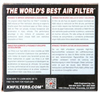 K&N Filter Universal Rubber Filter - Round Straight 1.688in Flange ID x 3in OD x 4in Height