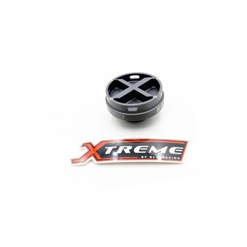 BLOX Racing Xtreme Line Billet Honda Oil Cap - Gun Metal