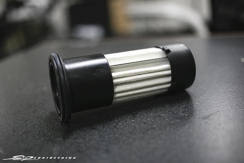 Nissan OEM Transmission Pan Filter + Cylinder Filter - Nissan R35 GT-R