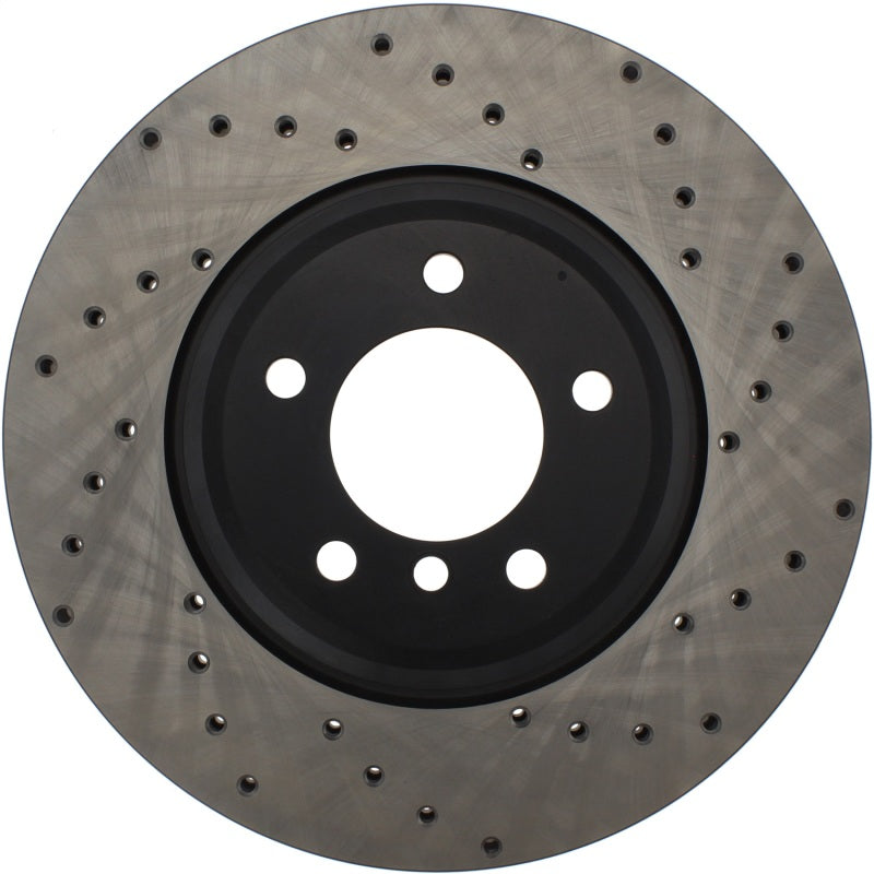 StopTech 07-13 BMW 3 Series Cryo Drilled Sport Left Front Rotor