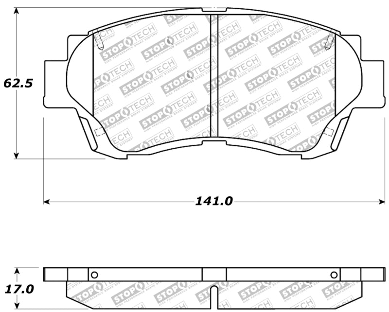 StopTech Performance Brake Pads