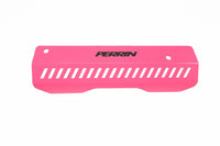 PERRIN 22-26 Subaru WRX Pulley Cover - Hyper Pink (SHORT - For Use w/PERRIN AOS)