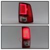 xTune Dodge Ram 1500 09-16 LED Tail Lights Incandescent Model Only - Red Clear ALT-ON-DR09-LBLED-RC