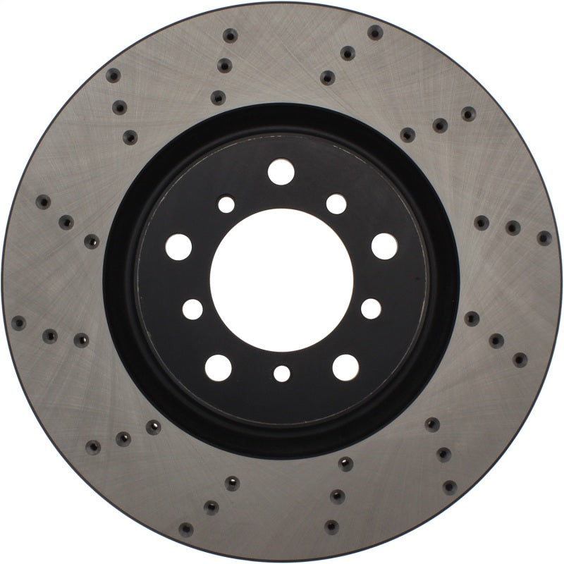 StopTech 01-06 BMW M3 Drilled Right Front CRYO Rotor