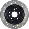 StopTech 04-08 Acura TL / 03-09 Honda Element Slotted & Drilled Right Rear Rotor