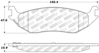 StopTech Sport Brake Pads w/Shims and Hardware - Front