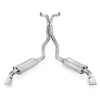 Stainless Works 2010-15 Camaro 6.2L 3in Exhaust X-Pipe Chambered Turbo Mufflers Polished Tips