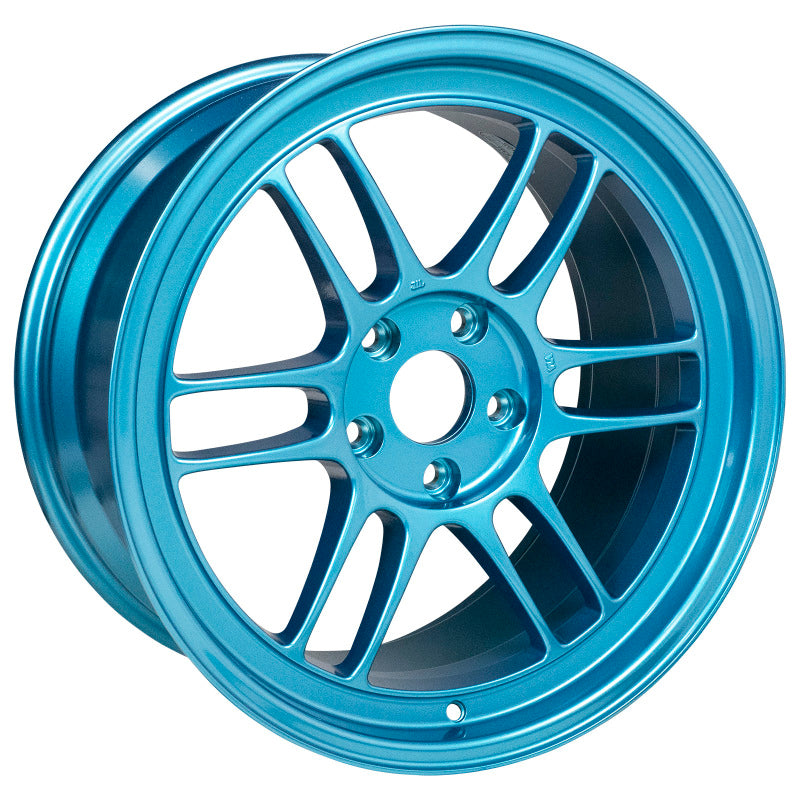 Enkei RPF1 18x9.5 5x114.3 38mm Offset 73mm Bore Emerald Blue Wheel (MOQ 40)