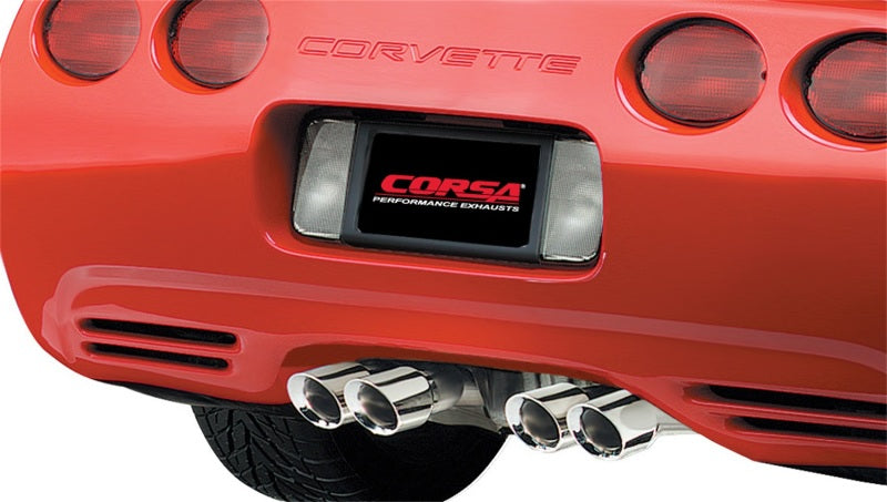 Corsa 1997-2004 Chevrolet Corvette C5 Z06 5.7L V8 Polished Xtreme Cat-Back + XO Exhaust