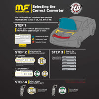 MagnaFlow Direct-Fit OEM Grade Federal Catalytic Converter 16-17 Lexus IS300/IS350 V6 3.5L
