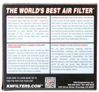 K&N Universal Rubber Filter Round Tapered 1-11/16 Flange 3.5in Base OD x 2in Top OD x 4in H