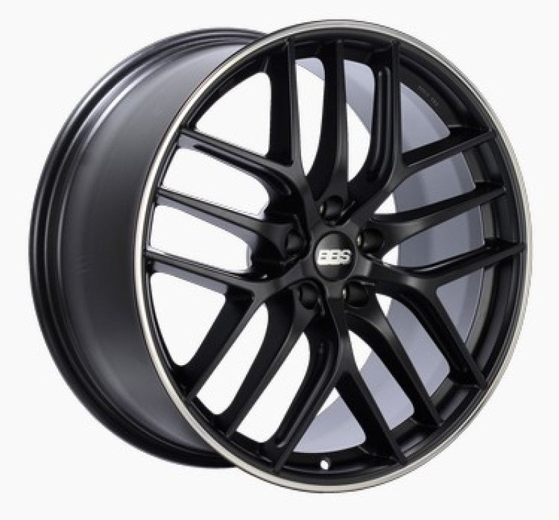 BBS CC-R 20x10.5 5x114.3 ET45 Satin Black Polished Rim Protector Wheel -82mm PFS/Clip Required