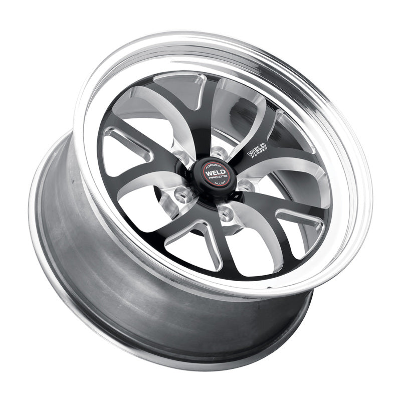 Weld S76 17x10 / 5x4.5 BP / 7.9in. BS Black Wheel (Low Pad) - Non-Beadlock