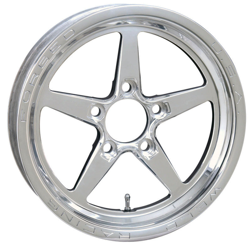 Weld Alumastar 1-Piece 15x3.5 / 5x4.5 BP / 1.75in. BS Polished Wheel - Non-Beadlock