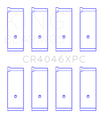 King Honda B20B4/B20Z2/D16 Series/ZC 16V pMaxKote Performance Rod Bearing Set - Size STD