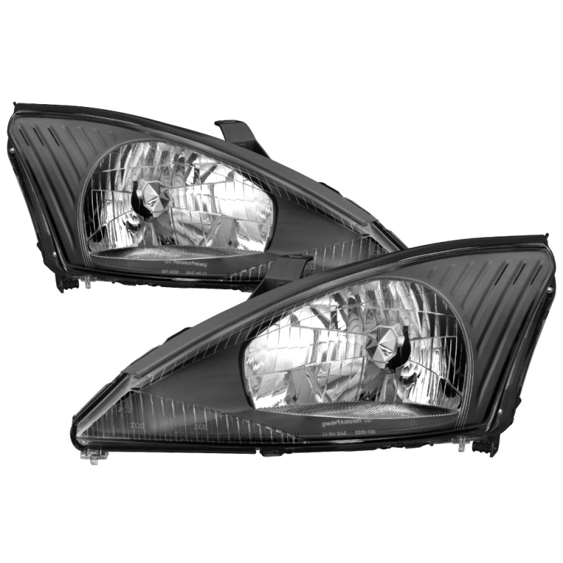 xTune Ford Focus 00-04 OEM Style Headlights - Black HD-JH-FFOC00-BK