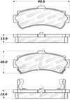 StopTech Street Brake Pads