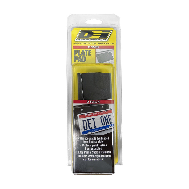 DEI License Plate Pad - 2 Pack