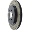 StopTech 92-02 Dodge Viper Drilled Rear Right Cryo Rotor