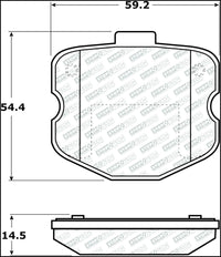 StopTech Street Select Brake Pads - Front
