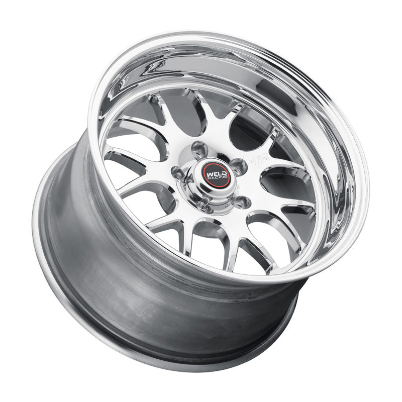 Weld S77 20x9 / 5x115mm BP / 6.3in. BS Polished Wheel (High Pad)