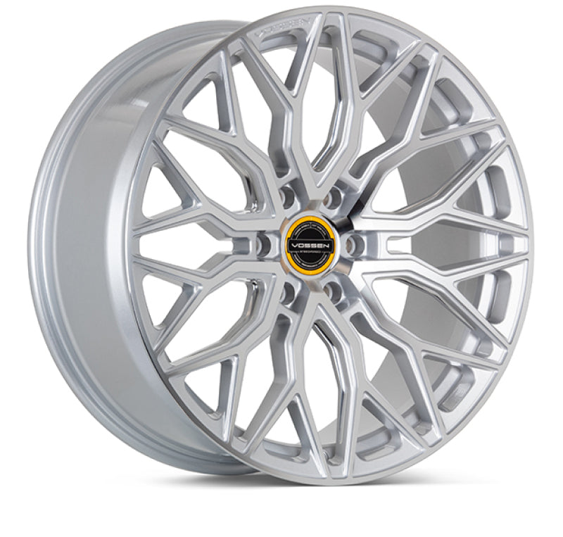 Vossen HF6-3 22x9.5 / 6x139.7 / ET20 / Deep Face / 106.1 - Silver Polished Wheel