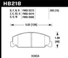 Hawk 84-85 Honda Accord / 88-00 Civic / 88-91 CRX 15mm DTC-30 Front Race Brake Pads