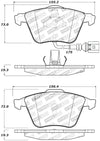 StopTech Performance 08-13 Audi TT Quattro / 12 VW Golf R Front Brake Pads