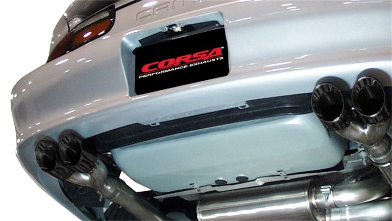 Corsa 95-97 Chevrolet Camaro Convertible Z28 5.7L V8 LT1 Black Tip Sport Cat-Back Exhaust