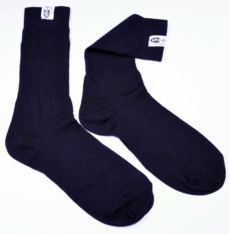 RaceQuip Black SFI 3.3 Fr Socks 2XL 14-15