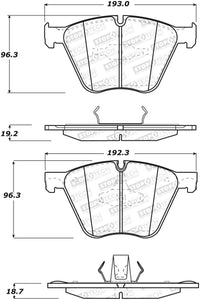 StopTech Street Brake Pads - Front/Rear