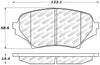 StopTech 06-15 Mazda Miata MX-5 Street Select Front Brake Pads