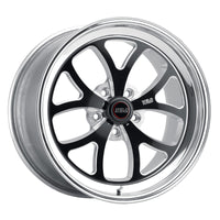 Weld S76 18x9 / 5x115 BP / 6.1in. BS Black Wheel (High Pad) - Non-Beadlock